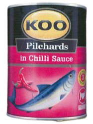 KOO PILCHARDS FISH CHILLI 400G