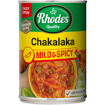 RHODES CHAKALAKA MILD & SPICY 400G