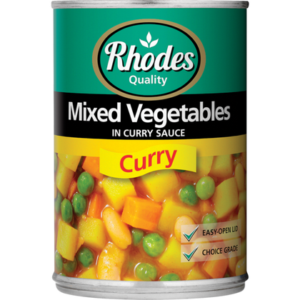RHODES MIXED VEGETABLE CURRY 410G