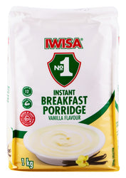 IWISA INSTANT PORRIDGE 1KG VANILLA