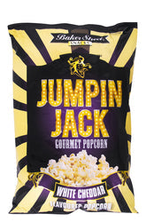 WILLARDS JUMPING JACK POPCORN WHITE CHEDDAR 100G