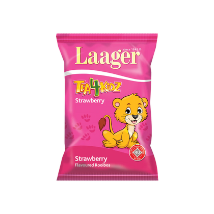 LAAGER TEA 4 KIDZ 40s ROOIBOS STRAWBERRY
