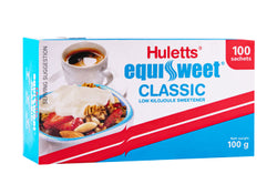 HULLETTS SUGAR EQUISWEET 100 SACHETS 100G