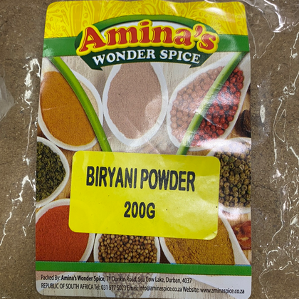 AMINA'S DRY BRIYANI MIX POWDER 200G