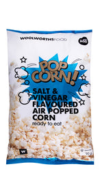 WOOLWORTHS SALT AND VINEGAR POPCORN 90G