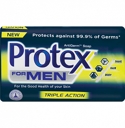 PROTEC B/SOAP 150G MEN TRIPLE ACTION