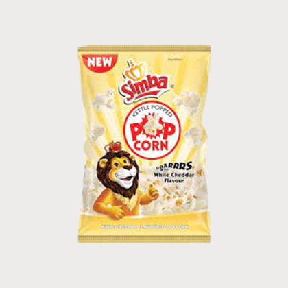 SIMBA POPCORN ROARRRS WHITE CHEDDAR 90GM
