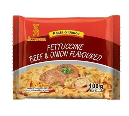 AUSON FETTUCCINE BEEF & ONION 100G