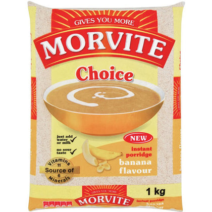 MORVITE INSTANT MABELE 1KG BANANA