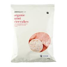 WOOLWORTHS ORGANIC MINI RICE CAKES 60G