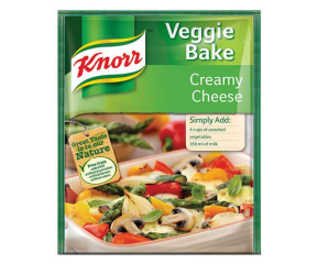 KNORR VEGGIE BAKE CREAMY CHEESE 43G