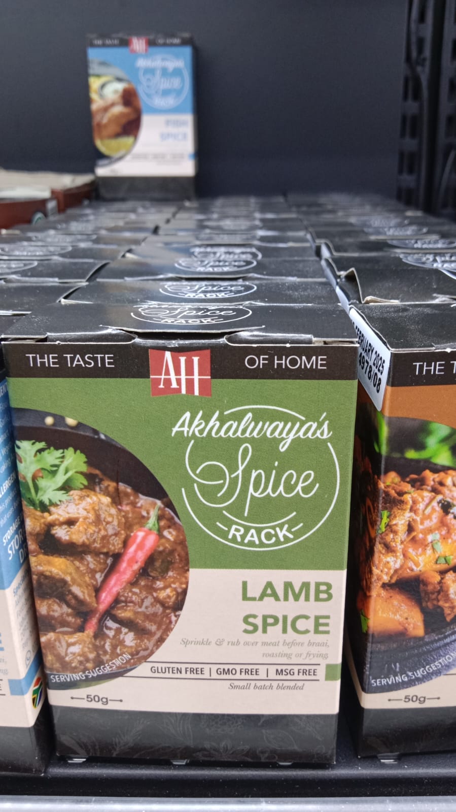 Hyperama Logo AKHALWAYA'S SPICE RACK LAMB 50G