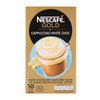 NESCAFE CAPPUCCINO 10'S X18G WHITE CHOC