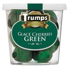 TRUMPS GLACE CHERRIES GREEN