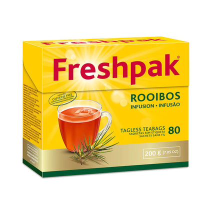 FRESHPAK PURE ROOIBOS TEA TAGLESS 80S