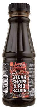 DANIE'S STEAK,CHOPS & RIB SAUCE 375G