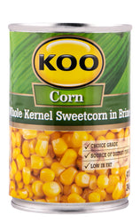 KOO WHOLE KERNEL SWEETCORN IN BRINE 410G