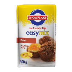 SNOWFLAKE BRAN MUFFIN MIX 500G