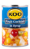 KOO CANNED FRUIT COCKTAIL IN SYRUP 410G