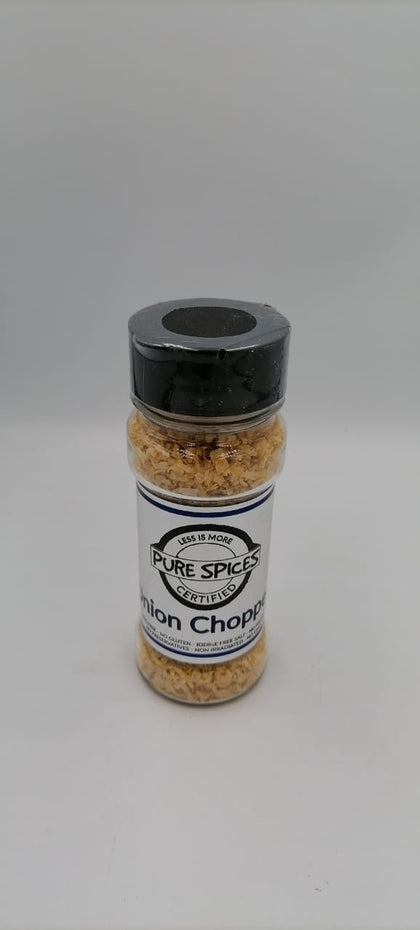 PURE SPICES ONION CHOPPED 1-3 100ML BOTTLE