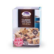 CAPE COOKIES LUXURY MINI RUSKS 200G MUESLI