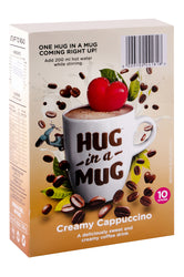 HUG IN A MUG CREAMY CAPPUCCINO 240G PER BOX