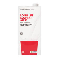 WOOLWORTHS MILK LOW FAT 1LT