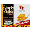 SIMPLY DELISH SUGAR FREE JELLY 7.5G PEACH