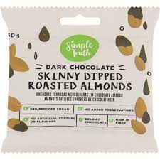 SIMPLE TRUTH SKINNY DEEP ROASTED ALMONDS 30G
