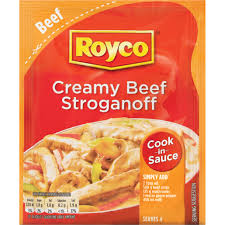 ROYCO COOK IN SAUCE CREAMY BEEF STRONGANOFF 50G