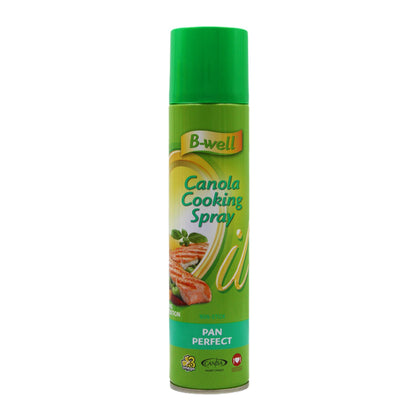 B-WELL CANOLA COOKING SPRAY PAN PERFECT 300ML