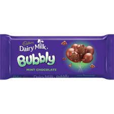 CADBURY SLAB LARGE 150G BUBBLY MINT