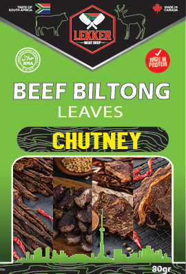 Biltong Leaves Chutney 80g