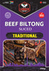 Beef Biltong Sliced Traditional (per pack 250g)