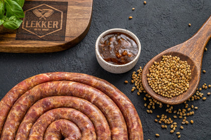 Beef Boerewors Salt & Pepper (per pack 1kg)