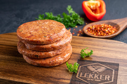 Beef Burger Patties Spicy 900G