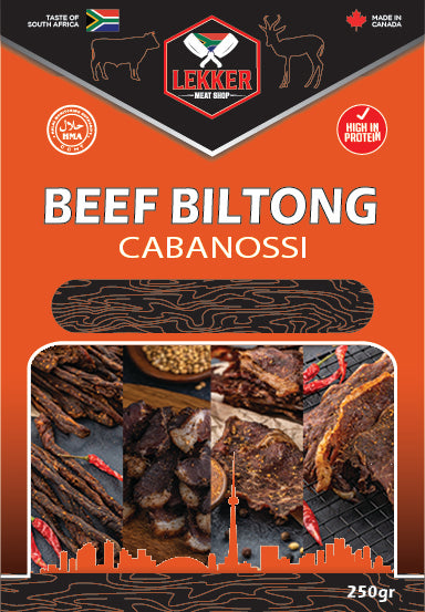 Beef Cabanossi Biltong (per pack 250G)