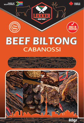 Beef Cabanossi Biltong (per pack 80G)