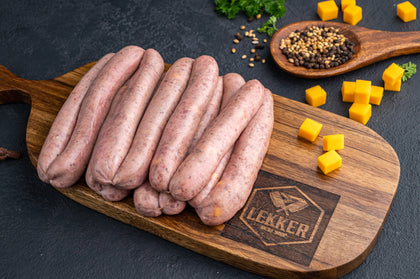 Beef Sausage cheese per 1kg