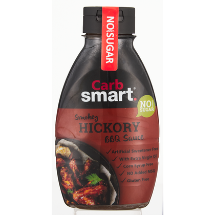 CARB SMART HICKORY BBQ SAUCE NEW 330ML