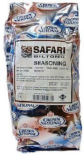 CROWN NATIONAL SAFARI HOT & SPICY BILTONG 1KG