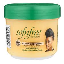 SOFT N FREE BLACK CASTOR OIL DNDFRT H/FOOD 250ML