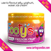 FOOTY'S COOL DRINK POWDER 170G PASSION FRUIT WITH