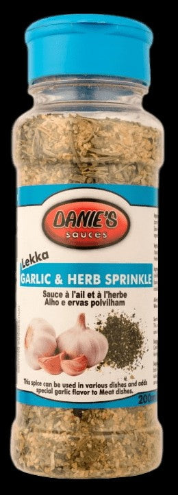 DANIE'S GARLIC & HERB SPRINKLE 200ML