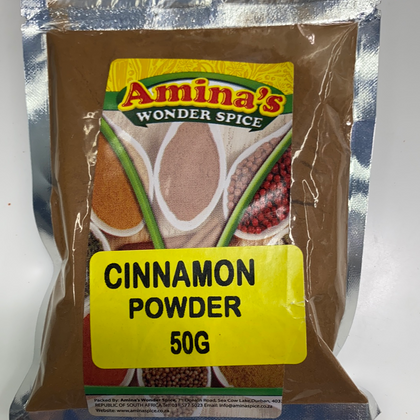 AMINA'S DRY CINNAMON POWDER 50G - Hyperama - South African Shop in Canada