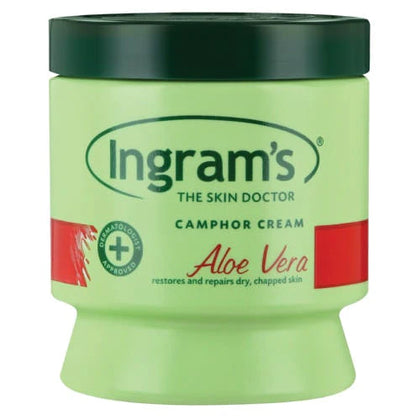 INGRAMS CAMPHOR CREAM 450G ALOE VERA