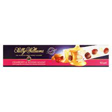 SALLY WILLIAMS CRANBERRY & ALMOND NOUG 110G