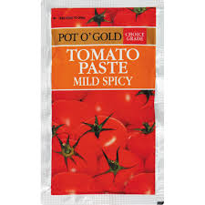 POT O'GOLD TOMATO PASTE MILD SPICY 50G