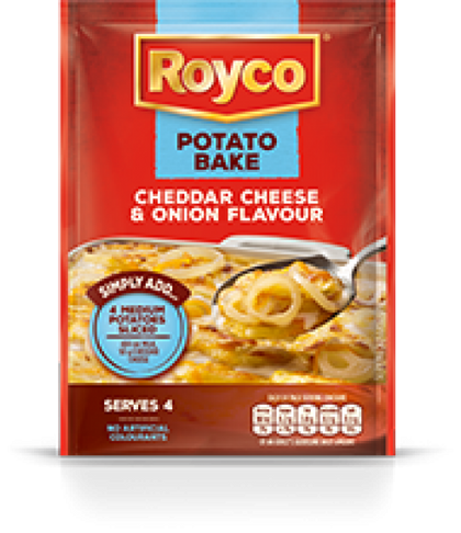 ROYCO POTATO BAKED 40G CHEDDAR CHEESE
