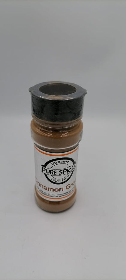 PURE SPICES CINNAMON GROUND 100ML BOTTLE